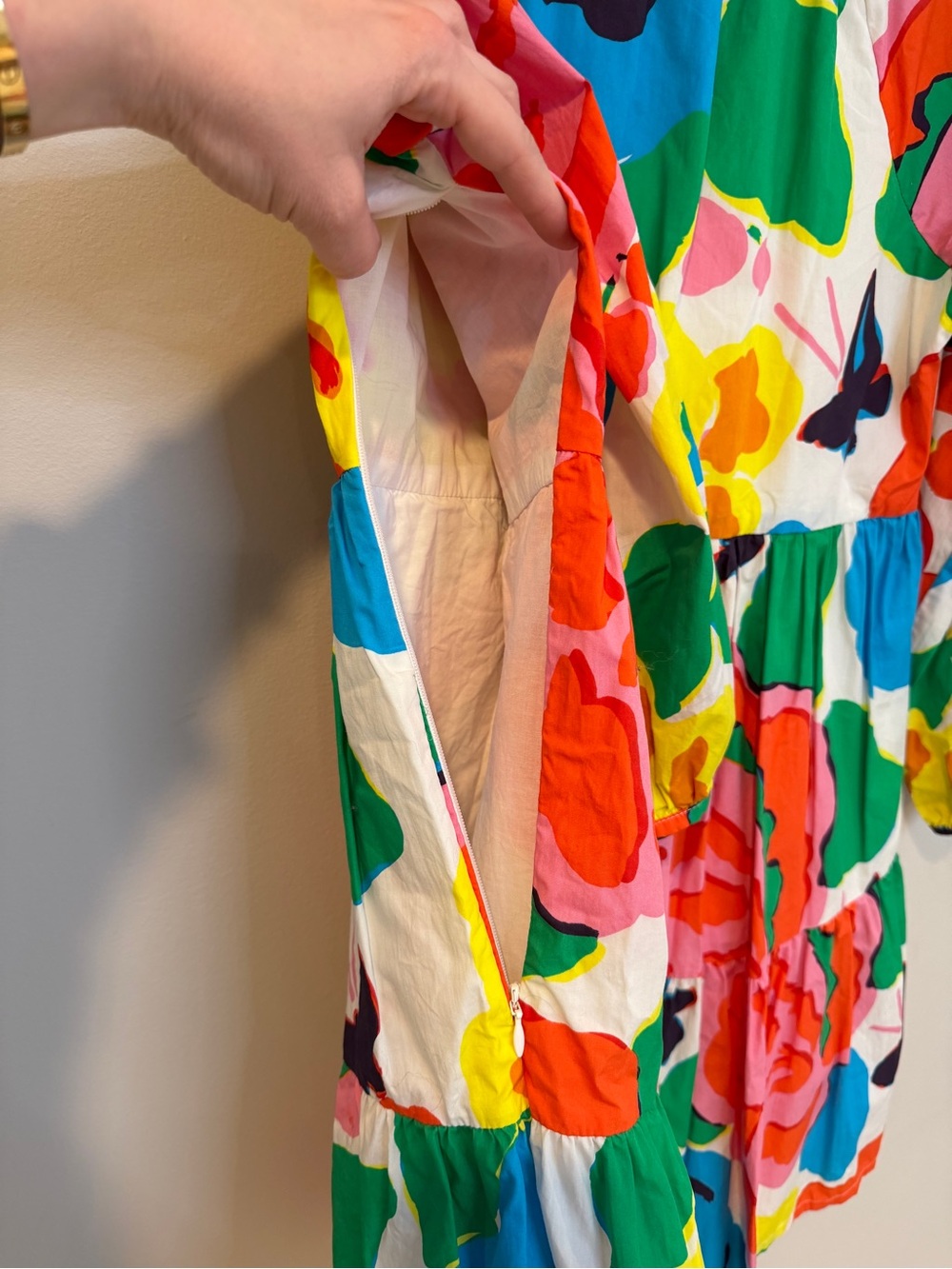 Tiered popover dress in Ratti® jardin floral M - Picture 5 of 9
